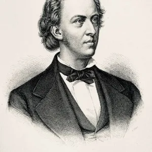 Portrait of Illustration of Frederic Chopin