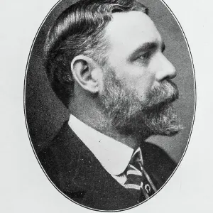 Portrait of important men of the 19th century New York Stock Exchange: William Palmer Smith
