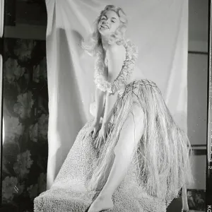 Portrait of Jayne Mansfield Print Portrait of Jayne Mansfield Print