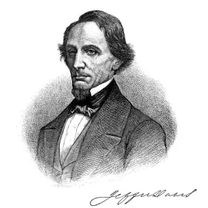 Portrait of Jefferson Finis Davis, American politician who served as the president of the Confederate States from 1861 to 1865 Portrait of Jefferson Finis Davis, American politician who served as the president of the Confederate States from 1861 to 1865