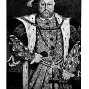 Portrait of King Henry VIII (28 June 1491 - 28 January 1547) King of England Portrait of King Henry VIII (28 June 1491 - 28 January 1547) King of England