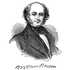 Portrait of Martin Van Buren, eighth president of the United States Portrait of Martin Van Buren, eighth president of the United States