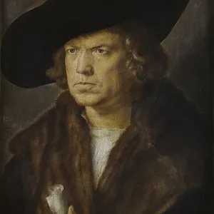 Portrait Of An Unknown Man. Artist: Dürer, Albrecht (1471-1528) Portrait Of An Unknown Man. Artist: Dürer, Albrecht (1471-1528)