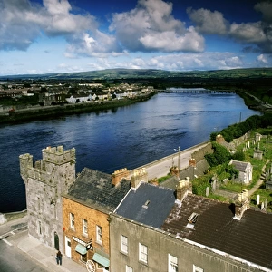 Portrait View of Limerick City & the River Shannon