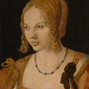 Portrait of a Young Venetian Woman, 1505. Artist: Dürer, Albrecht (1471-1528) Portrait of a Young Venetian Woman, 1505. Artist: Dürer, Albrecht (1471-1528)