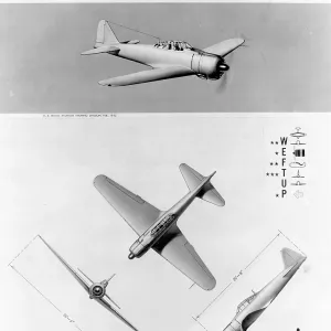 Poster Of A Mitsubishi Zero Poster Of A Mitsubishi Zero