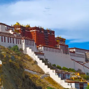 Potala Palace Print, Lhasa, Tibet Potala Palace Print, Lhasa, Tibet