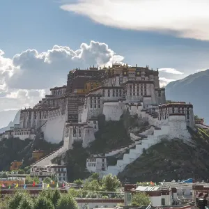 Potala Palace Print, Tibet Potala Palace Print, Tibet