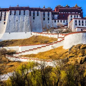 Potala Palace Print, a UNESCO World Heritage site Potala Palace Print, a UNESCO World Heritage site