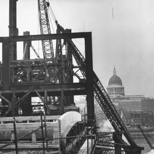 Bankside Power Station Print, 26th September 1951