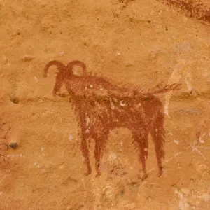 Prehistoric Sahara Desert Rock Art Print Prehistoric Sahara Desert Rock Art Print