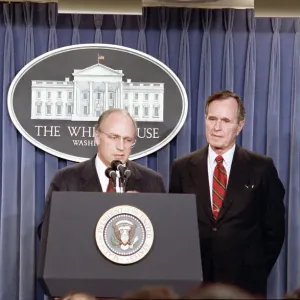 President G.H. Bush and Dick Cheney