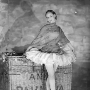 Prima Ballerina Russian Ballet Dancer Anna Pavlova