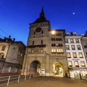 Prisoner Tower in Bern at night Prisoner Tower in Bern at night