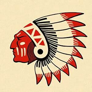 Profile of an Indian Chief