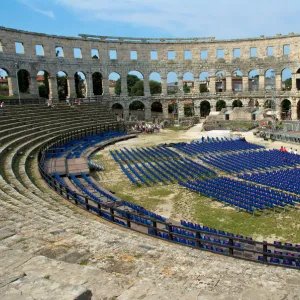 Croatia Canvas Print Collection: Pula Arena