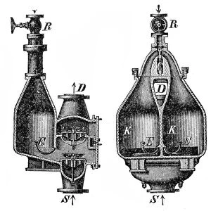 Pulsometer steam pump