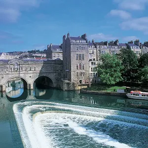 Print of Pulteney Bridge, Bath Print of Pulteney Bridge, Bath
