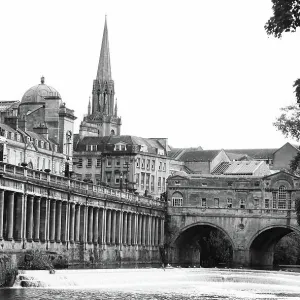 Pulteney Weir of River Avon Print Pulteney Weir of River Avon Print