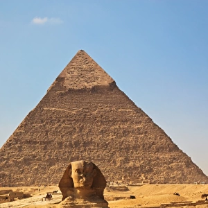Pyramid of Khafre and Great Sphinx of Giza