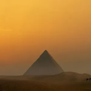 The Pyramids Of Giza, Egypt The Pyramids Of Giza, Egypt