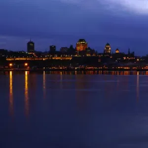 Qu?bec city skyline Qu?bec city skyline