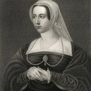 Queen Catherine Parr Print, 1829