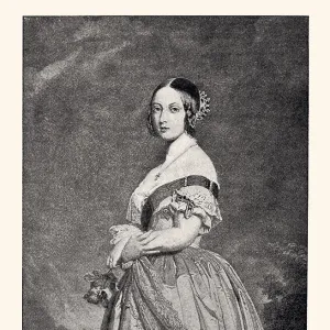 QUEEN VICTORIA IN 1845