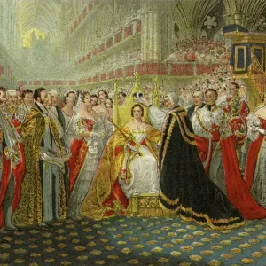 QUEEN VICTORIA - CORONATION (XXXL with lots of details)