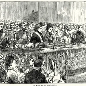 Queen Victoria Thanksgiving Print Queen Victoria Thanksgiving Print
