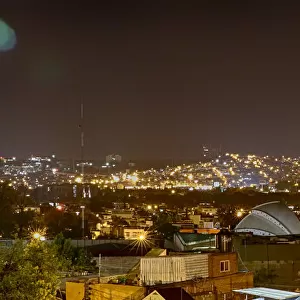 Queretaro, Mexico at night