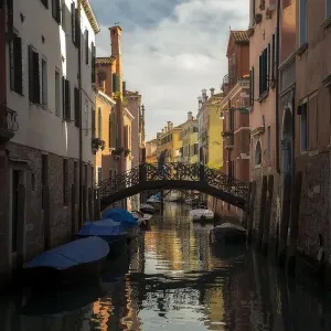 Quiet Venice Canal Print Quiet Venice Canal Print
