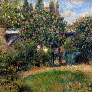 Railway Bridge at Chatou, 1881. Artist: Pierre-Auguste Renoir Railway Bridge at Chatou, 1881. Artist: Pierre-Auguste Renoir