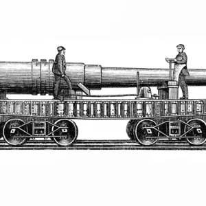 Railway gun Railway gun