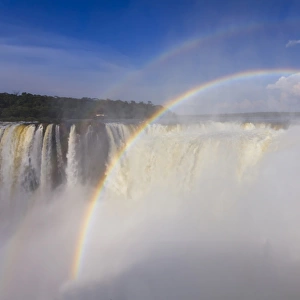Rainbow over the Devils Throat, Iguazu Falls