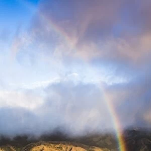 Rainbow over Monteverde cloud forest, Costa Rica