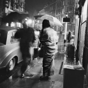 Noche lluviosa en Londres. Noche lluviosa en Londres.