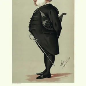 Ralph Allen Gosset, Deputy Serjeant-at-Arms, House of Commons, Vanity fair caricature