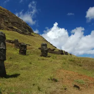 Rano Ranaku Easter Island Moai Print Rano Ranaku Easter Island Moai Print