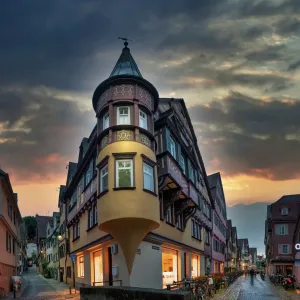 Rathaus, the town hall of Tubingen in Baden-Wurttemberg - Germany