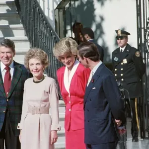 Reagans Welcome Prince Charles Reagans Welcome Prince Charles