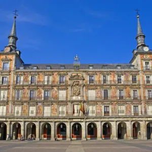 Real Casa de la Panaderia Print, Plaza Mayor Madrid Real Casa de la Panaderia Print, Plaza Mayor Madrid