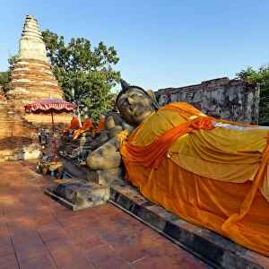 Reclining Buddha Ayuthaya Historic Park