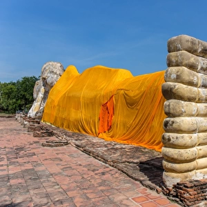 Reclining Buddha at Ayutthaya