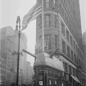 Recruiting Station on First Floor of New York's Flat Iron Building
