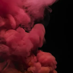 Smoke Red Print: Mixed Abstractions on Stone Smoke Red Print: Mixed Abstractions on Stone