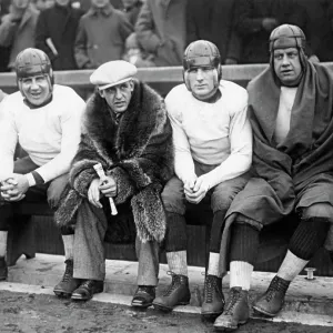 Red Grange On Bears Bench Red Grange On Bears Bench