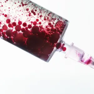 Red Liquid Syringe Print Red Liquid Syringe Print