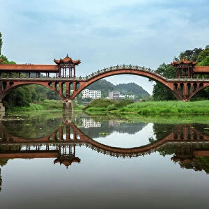Refection of Haoshang Bridge