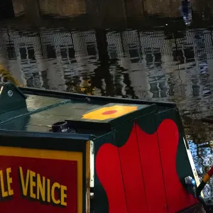 Reflections of Little Venice: A Close-up Print Reflections of Little Venice: A Close-up Print